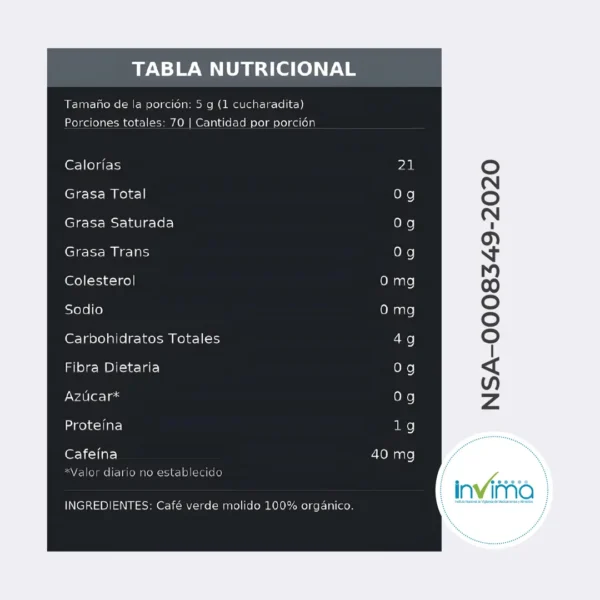 Café Verde Liporeductor │ Cafetolio Molido - Imagen 5