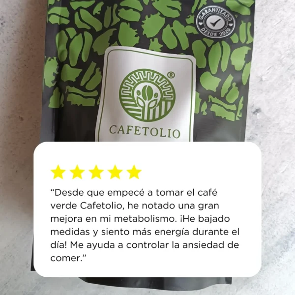 Café Verde Liporeductor │ Cafetolio Molido - Imagen 3