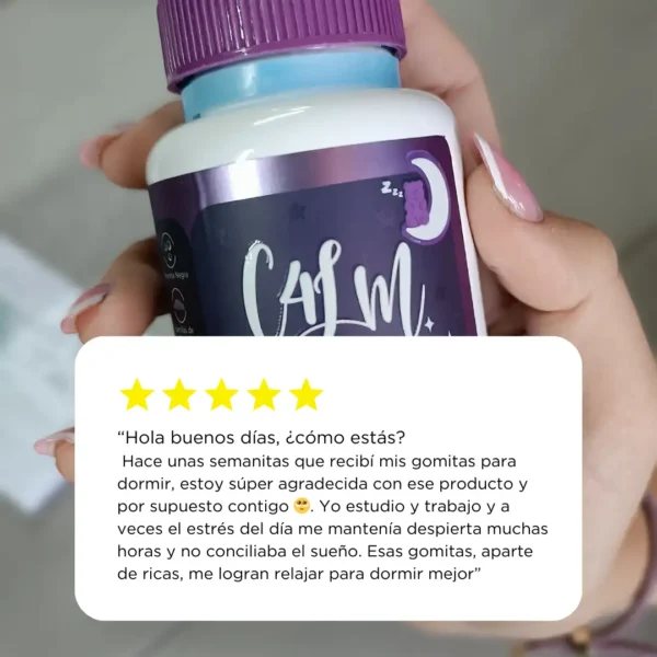 C4LM: Gomitas para Dormir [x30 / 180 gr] - Imagen 2