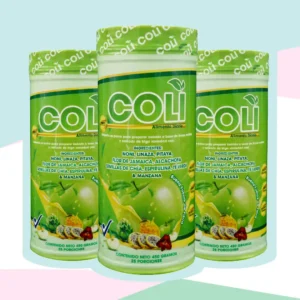 3 unidades de Coliplus alimento digestivo en polvo sabor natural presentación original