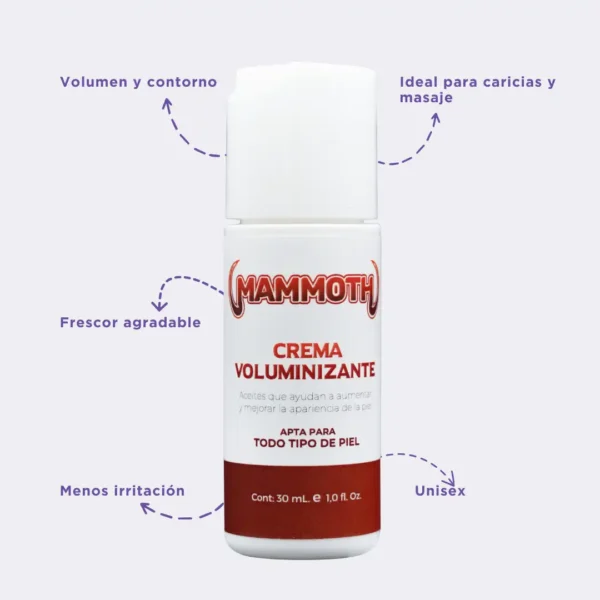 Mammoth Crema Voluminizante [30 ml] - Imagen 4