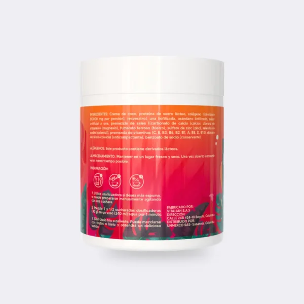 Resveratrol y Colágeno Hidrolizado [350 gr] - Imagen 4