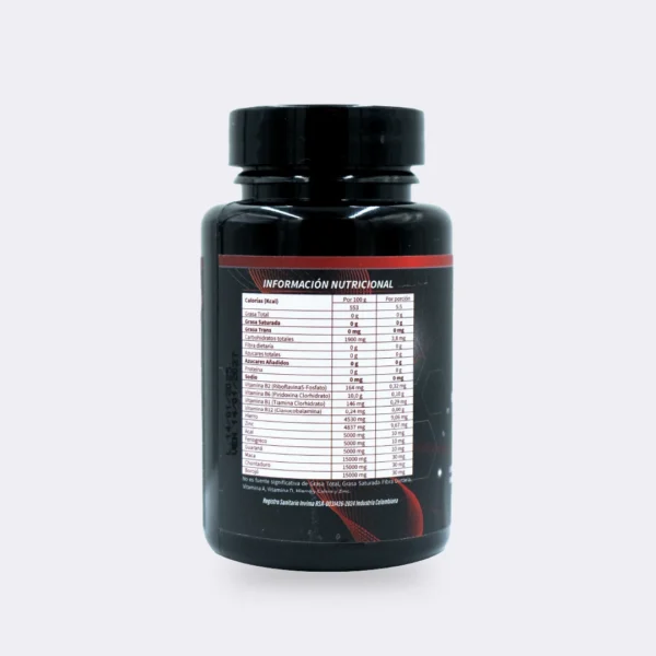 Zeus: Potenciador de Testosterona Natural [15 U/D] - Imagen 4