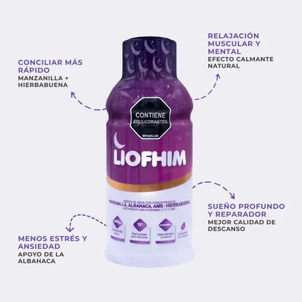 Liofhim: Producto Natural para Dormir [250 ml] - Imagen 2