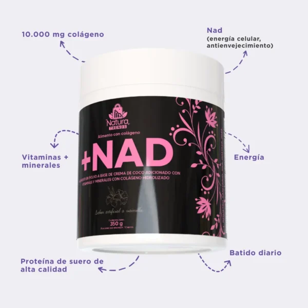+NAD Suplemento Antienvejecimiento [350 gr] - Imagen 2