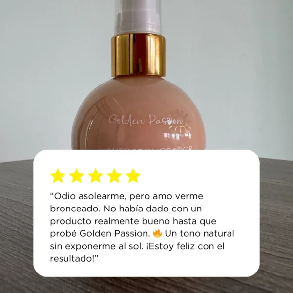 Golden Passion: Autobronceador Crema [Hidratante] - Imagen 2