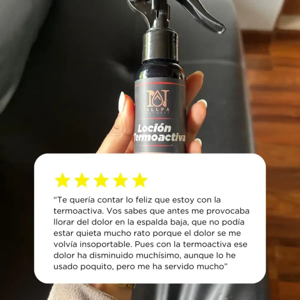 Loción Termoactiva [120 ml] para Músculos y Articulaciones - Imagen 2