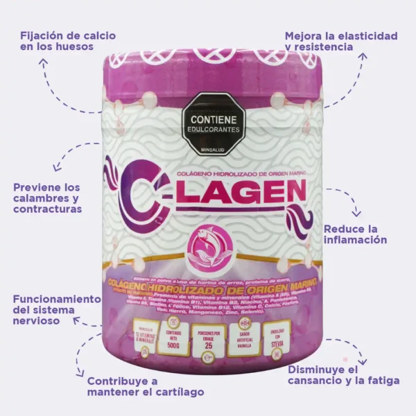 C-Lagen: Colágeno Marino Hidrolizado - Imagen 4