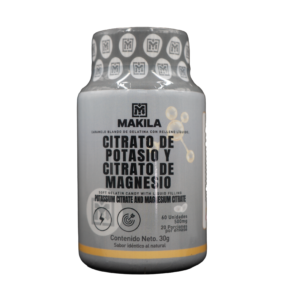 Cápsulas de Citrato de Potasio y Magnesio [60 UD]