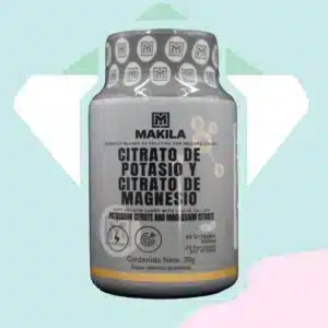 Cápsulas de Citrato de Potasio y Magnesio [60 UD]